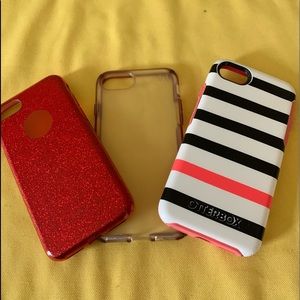Three iPhone cell phone 📱 covers